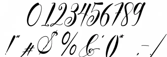 Southern Font OTHER CHARS