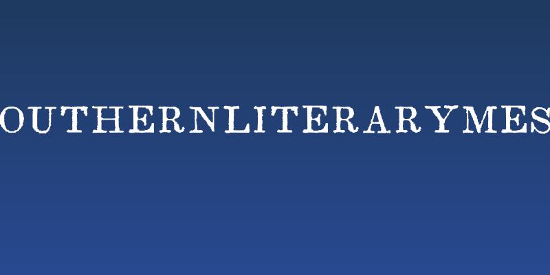 SouthernLiteraryMess Social Header