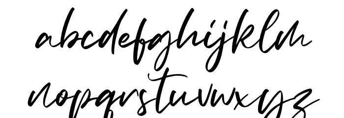 Southern Font LOWERCASE