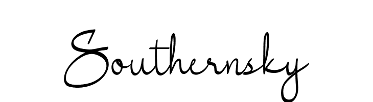 Southernsky  Descarca Fonturi Gratis