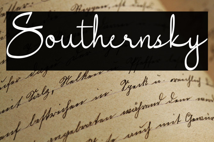 Southernsky Example 1