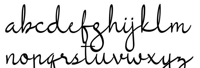 Southernsky Font LOWERCASE