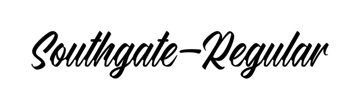 Southgate-Regular  Frei Schriftart Herunterladen