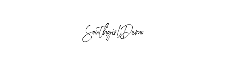 Southgirl Demo  Frei Schriftart Herunterladen