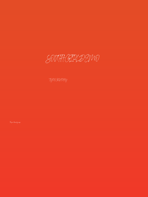 Southgirl Demo Poster