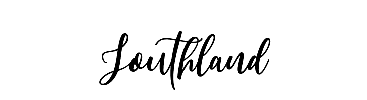 Southland  フリーフォントのダウンロード