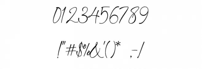 Southland Font OTHER CHARS