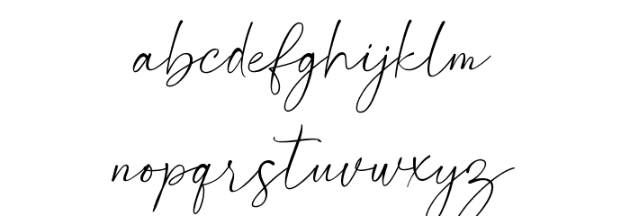 Southland Font LOWERCASE