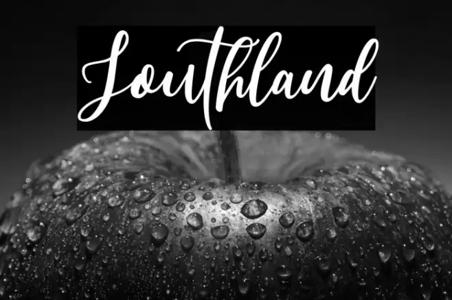 Southland Font examples
