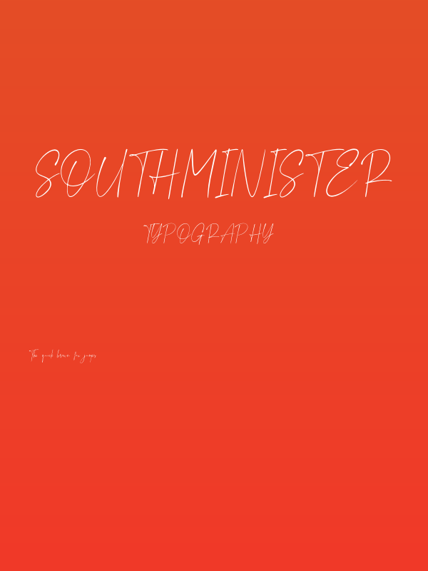 Southminister Poster