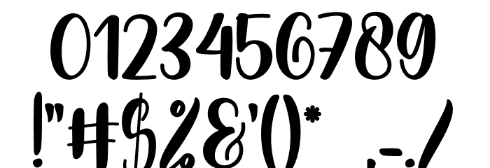Southmore Font OTHER CHARS