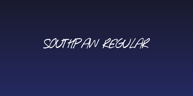 Southpaw Regular Social Header