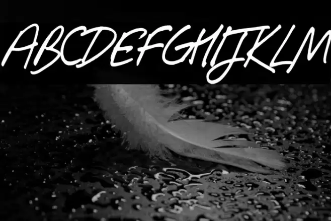 Southpaw Font examples