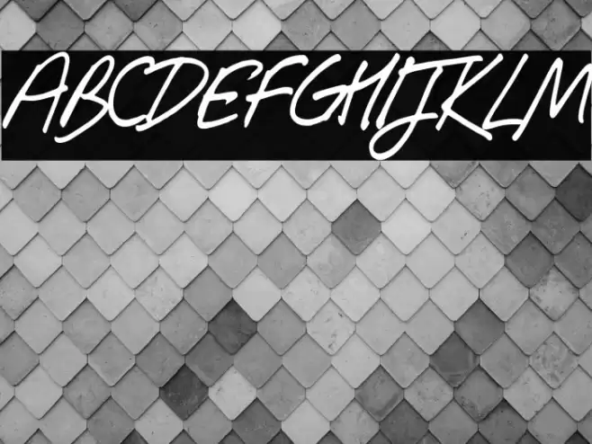 Southpaw Font examples