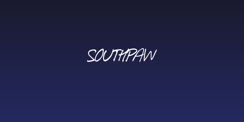 Southpaw Social Header