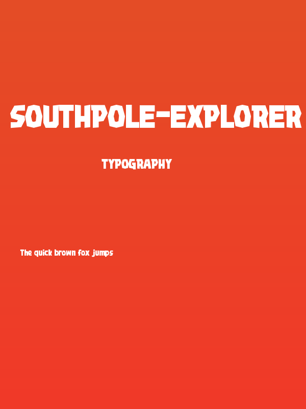 Southpole-Explorer Poster