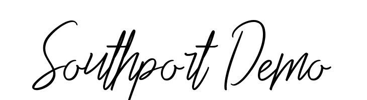 Southport Demo  フリーフォントのダウンロード