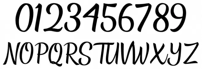 Southville Demo Schriftart Anderer Schreiben