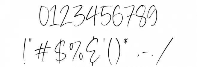 Southwood Font OTHER CHARS