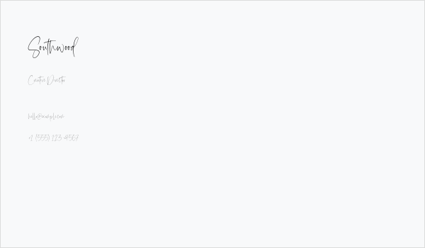 Southwood Business Card