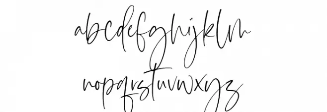 Southwood Font LOWERCASE