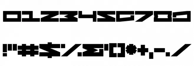 Sovereign State Font OTHER CHARS