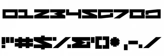 Sovereign State Font OTHER CHARS