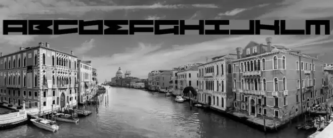 Sovereign State Font examples