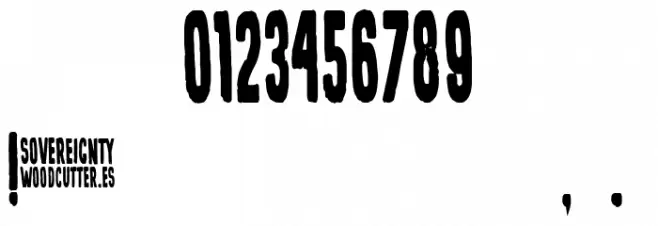 Sovereignty Font OTHER CHARS