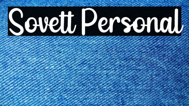 Sovett Personal Example 1