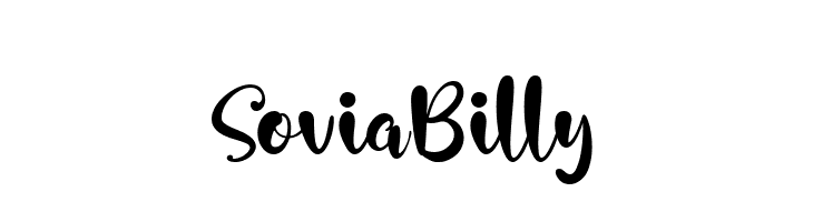 Sovia Billy  baixar fontes gratis