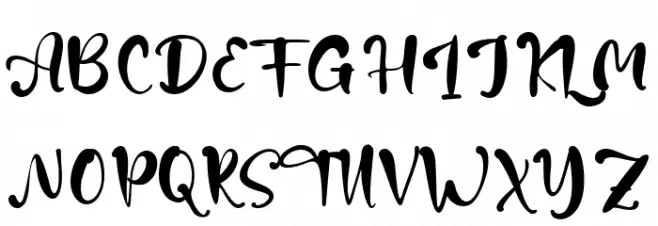 Sovia Billy Schriftart Groß