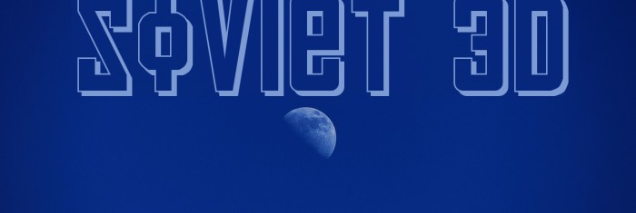 Soviet 3D Font examples