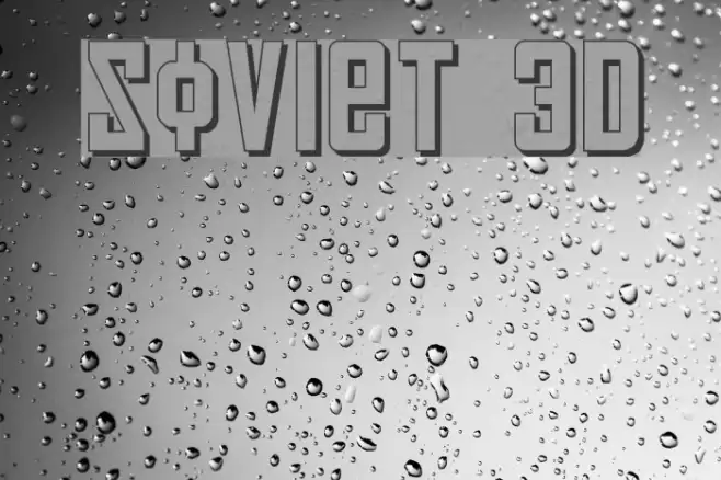 Soviet 3D Fuentes examples
