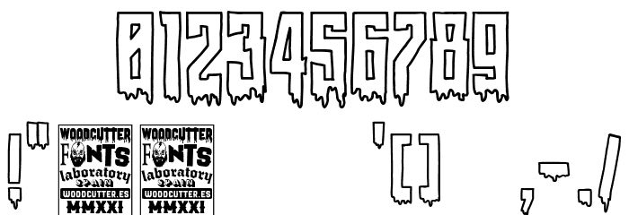 Soviet Hell Font OTHER CHARS