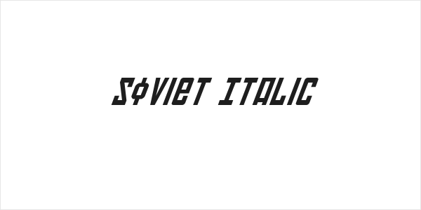 Soviet Italic Logo