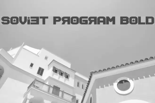 Soviet Program Bold Fuentes examples