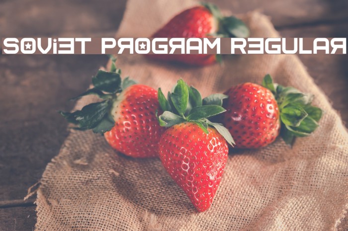 Soviet Program Regular Fuentes examples