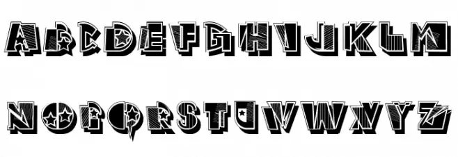 Soviet Snitch Regular フォント 大文字