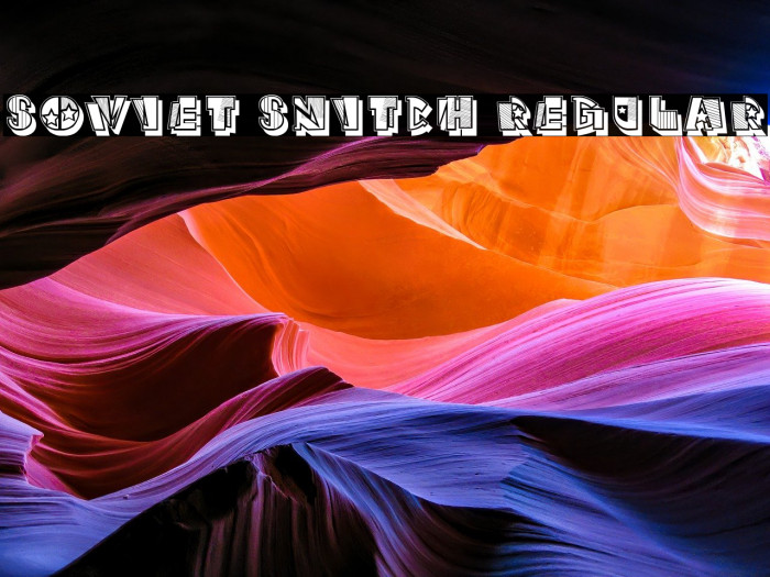 Soviet Snitch Regular Example 1