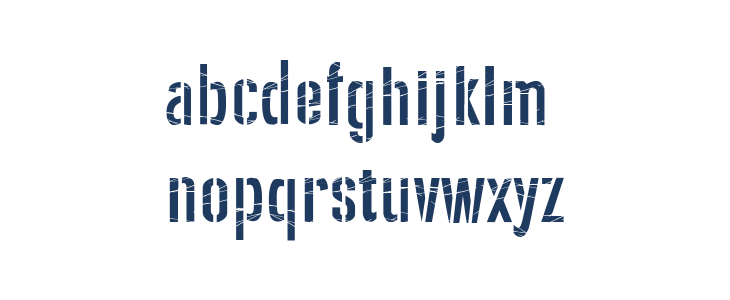 Soviet Style Cyrilic Lowercase