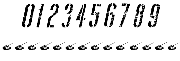 Soviet Style Italic Font OTHER CHARS