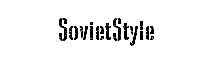 Soviet Style  Fuentes Gratis Descargar