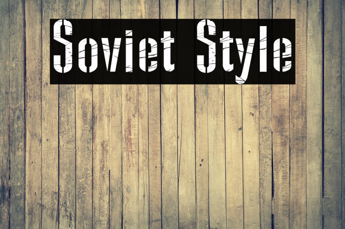 Soviet Style Example 3