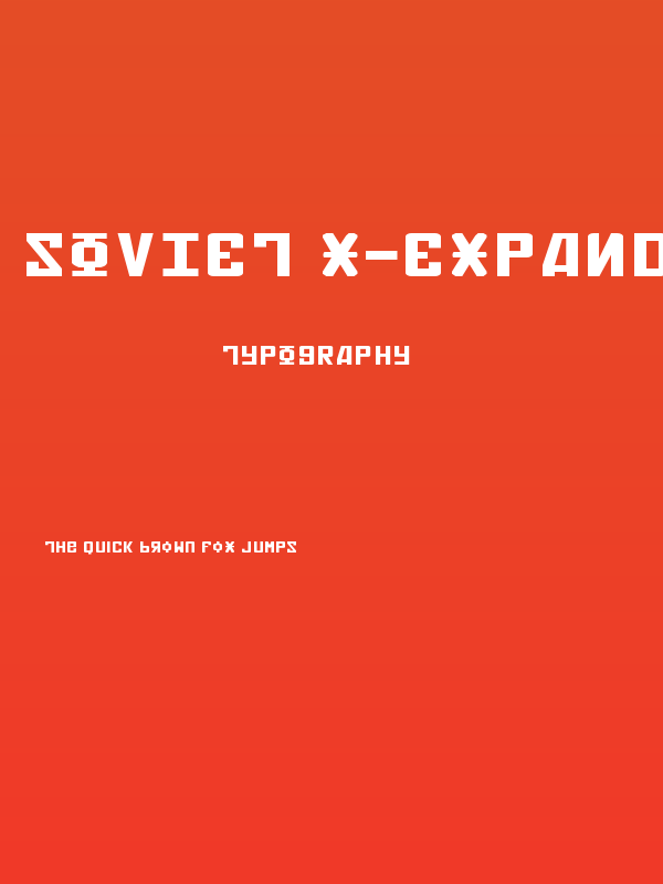 Soviet X-Expanded Poster