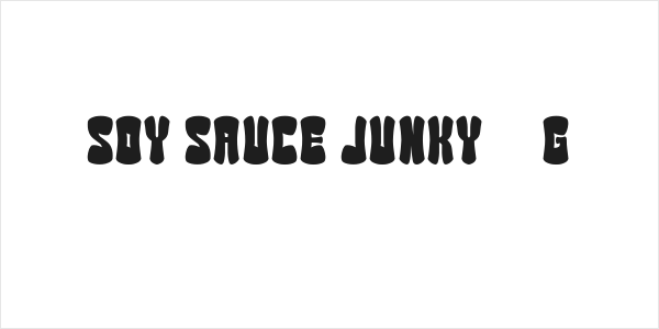 Soy Sauce Junky__G Logo