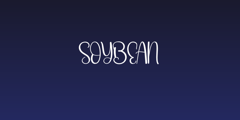 Soybean Social Header