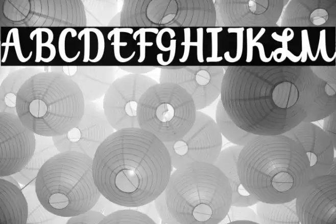 SoybeanutFree-Brush Font examples