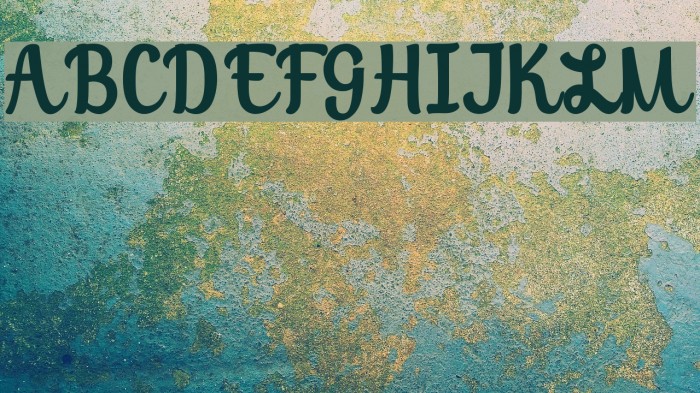 SoybeanutFree-Brush Font examples