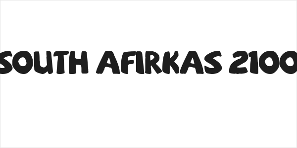 sOuTh Afirkas 2100 Logo